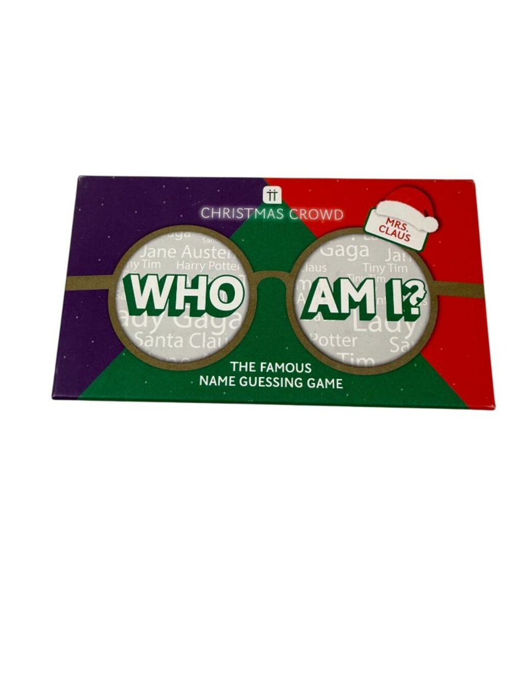 Christmas Crowd "Who Am I?" Game Holiday Party Game Night Family Fun Silly